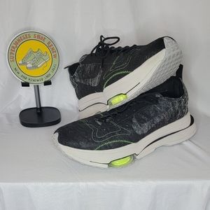 Men's Nike Air Zoom-Type Black/White/Electric Green, size 15, great condition